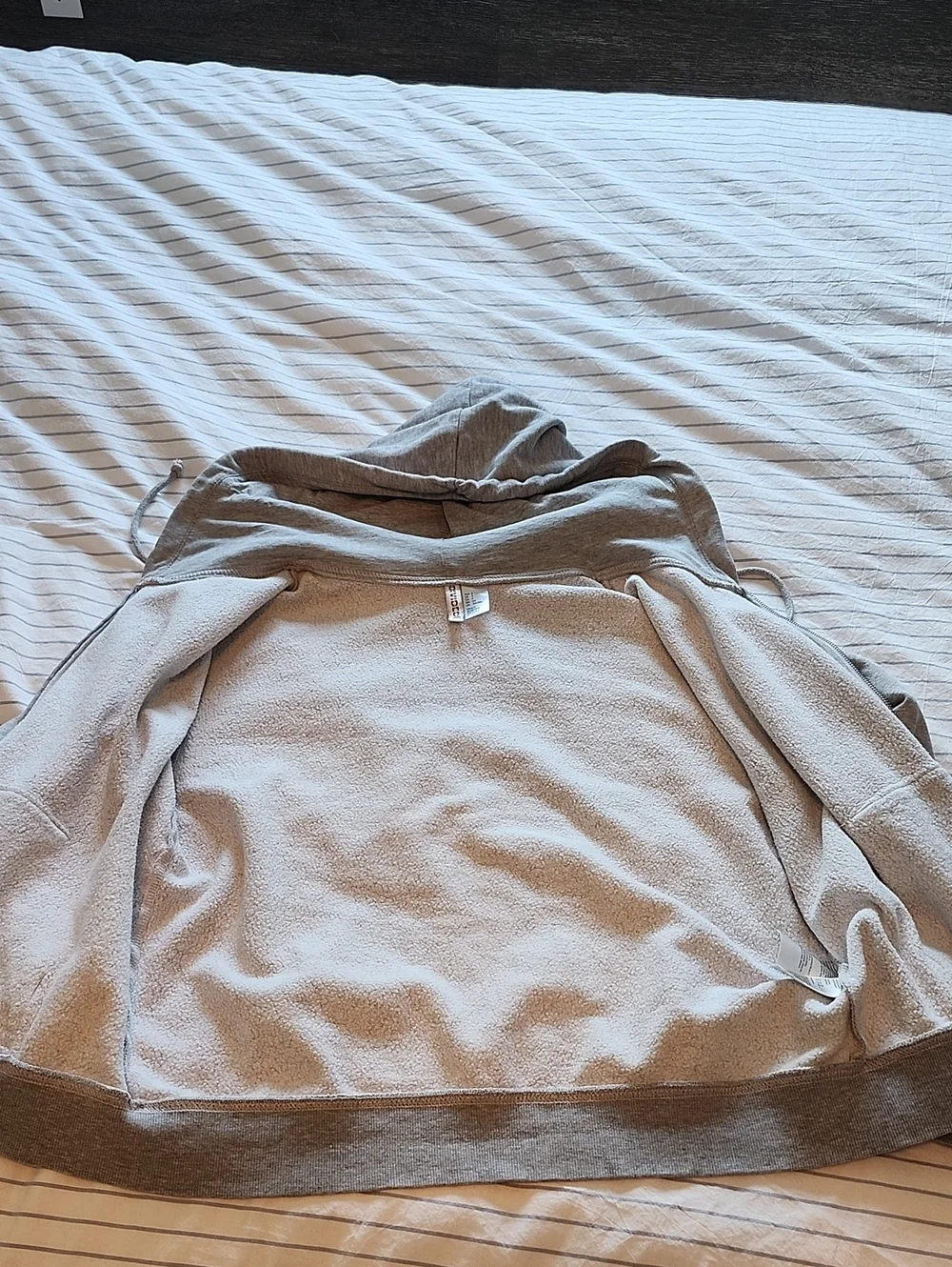 H&M Light Grey Zip Hoodie - Picture 3 of 5